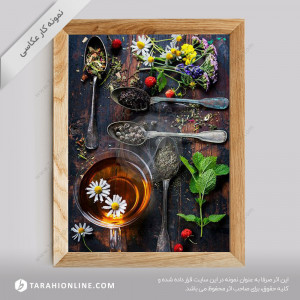 عکاسی از نوشیدنی ها - چای بابونه